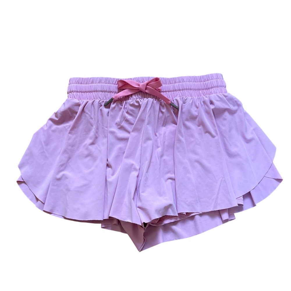 Liberty Pro Active Shorts‎ Kids Pink Good Layered Flowy Dance SIZE YL
